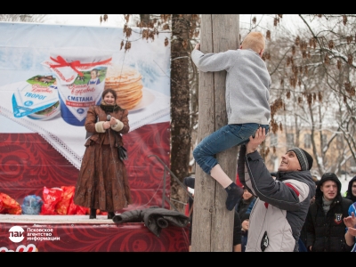 Масленица в Пскове. Фото: Дарья Хваткова