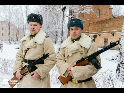 Акция, посвященная 74-й годовщине освобождения Ленинграда от блокады «Хлеб той зимы». Фото: Дарья Хваткова
