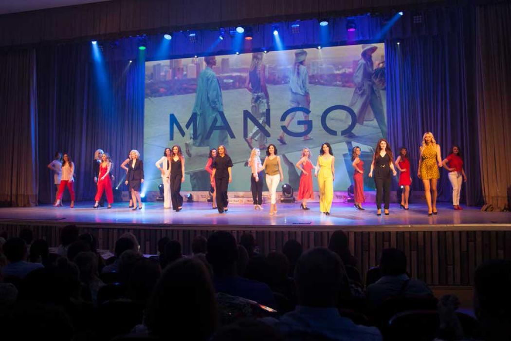 Презентация новой коллекции Mango в филармонии