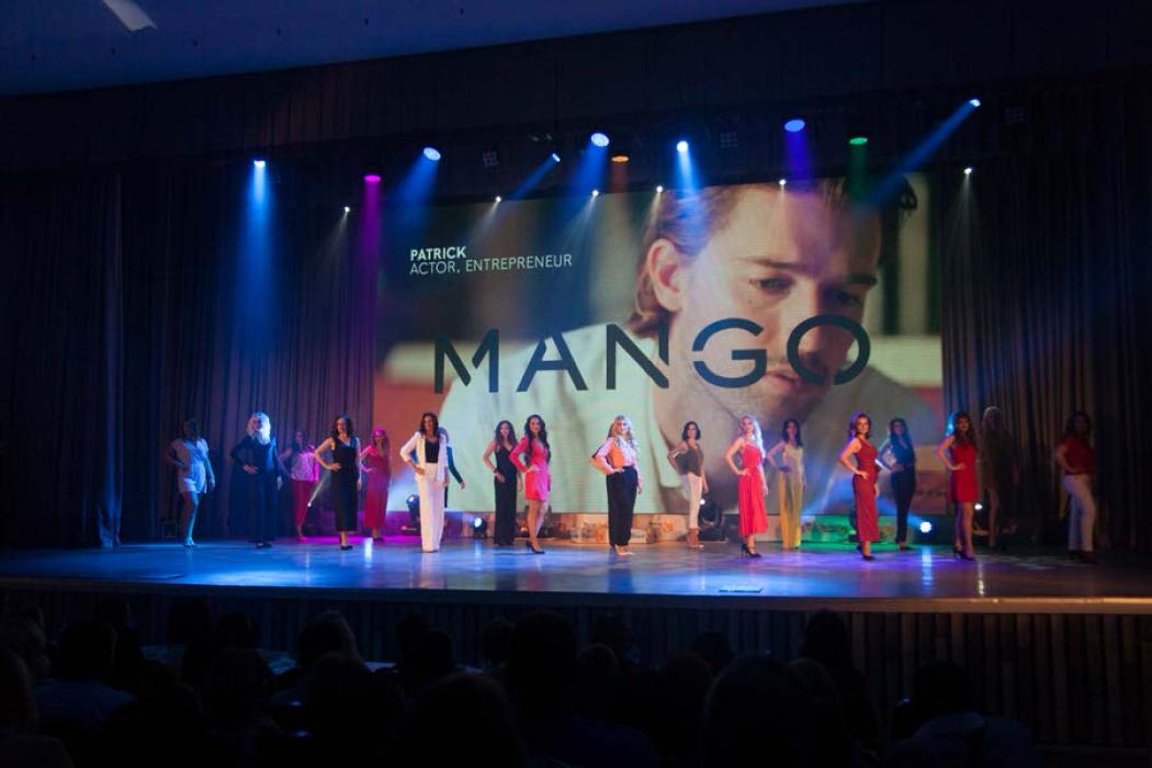 Презентация новой коллекции Mango в филармонии