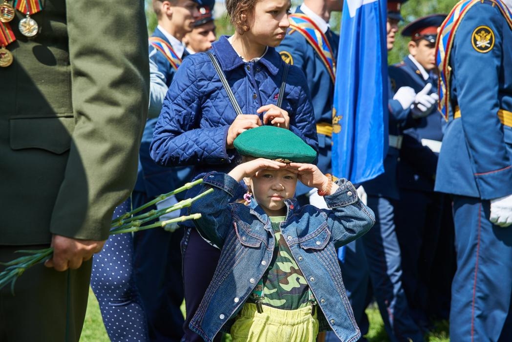Открытие памятника пограничникам