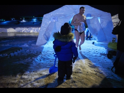 Крещенские купания. Фото: Дарья Хваткова