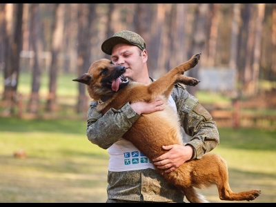 Конкурс для кинологов ВДВ 