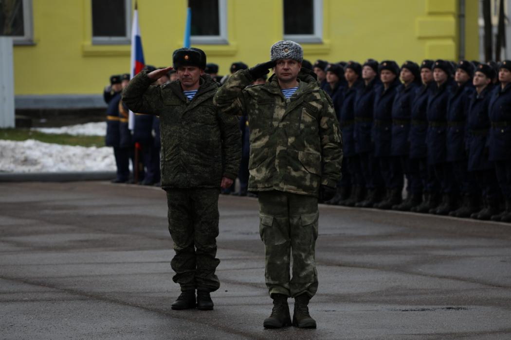 Прибытие военнослужащих из Белоруссии
