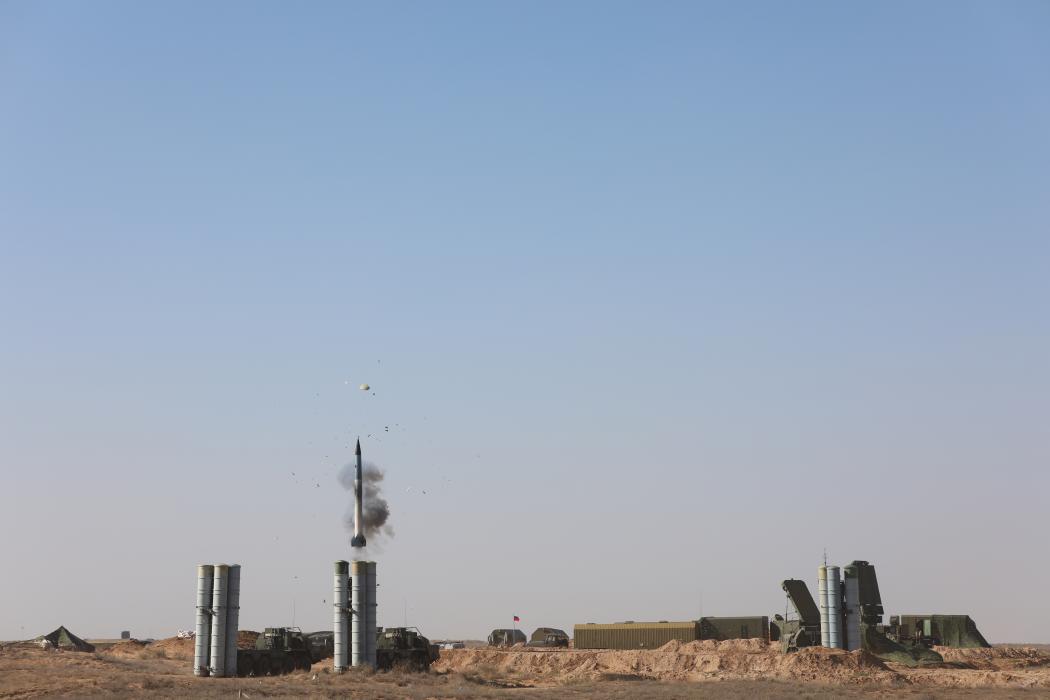 Учения с системой С-400