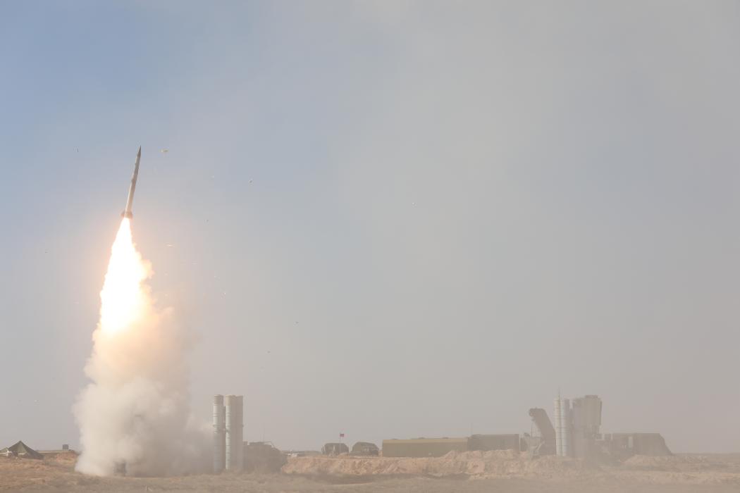 Учения с системой С-400