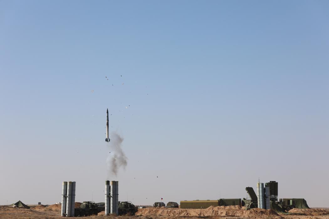 Учения с системой С-400