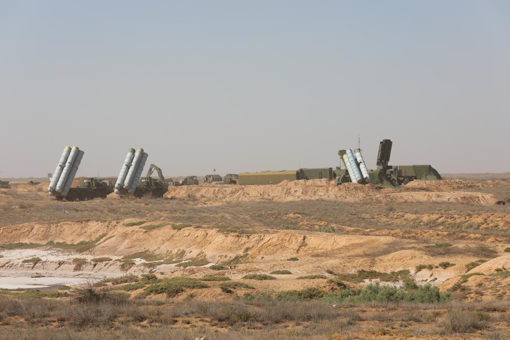 Учения с системой С-400