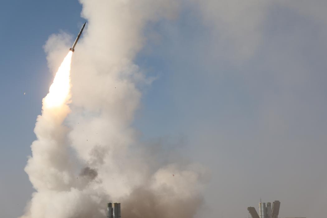 Учения с системой С-400
