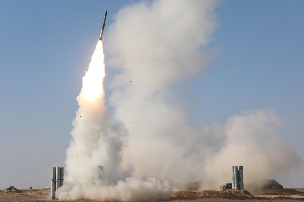 Учения с системой С-400