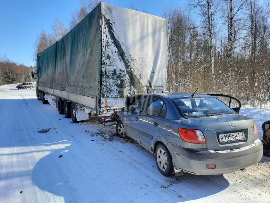 ДТП с беременной женщиной в Гдовском районе 