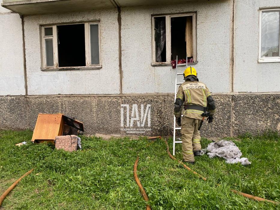 Женщина погибла в результате пожара в Пскове 