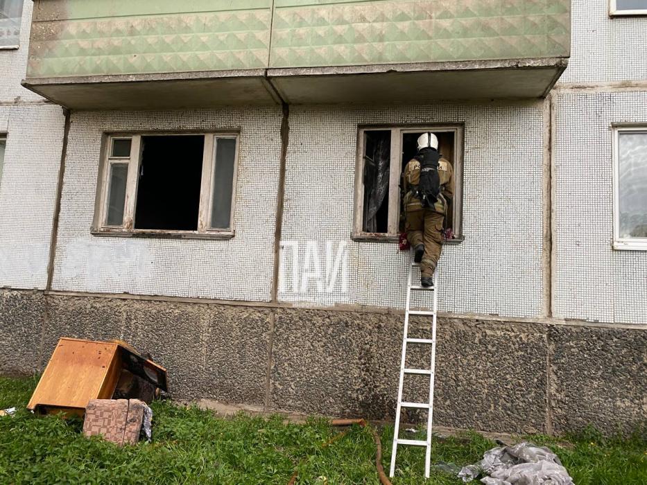 Женщина погибла в результате пожара в Пскове 