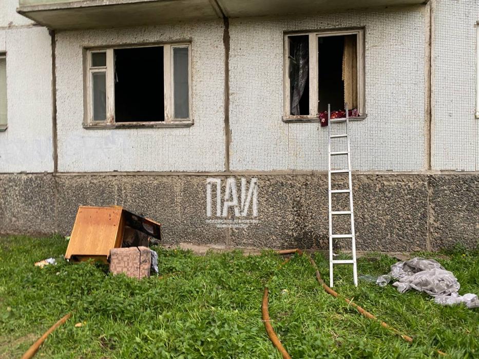 Женщина погибла в результате пожара в Пскове 