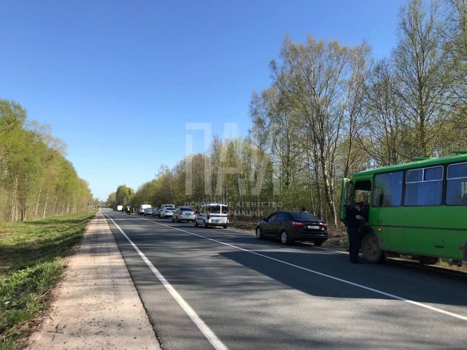 ДТП в деревне Решетино