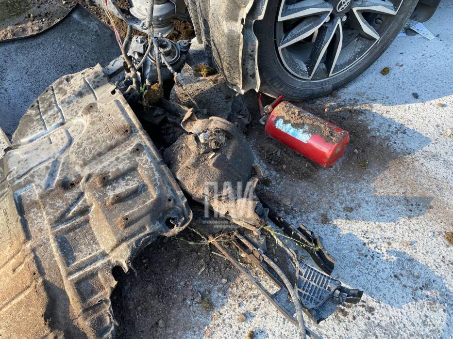 Два легковых автомобиля столкнулись в Печорском районе 
