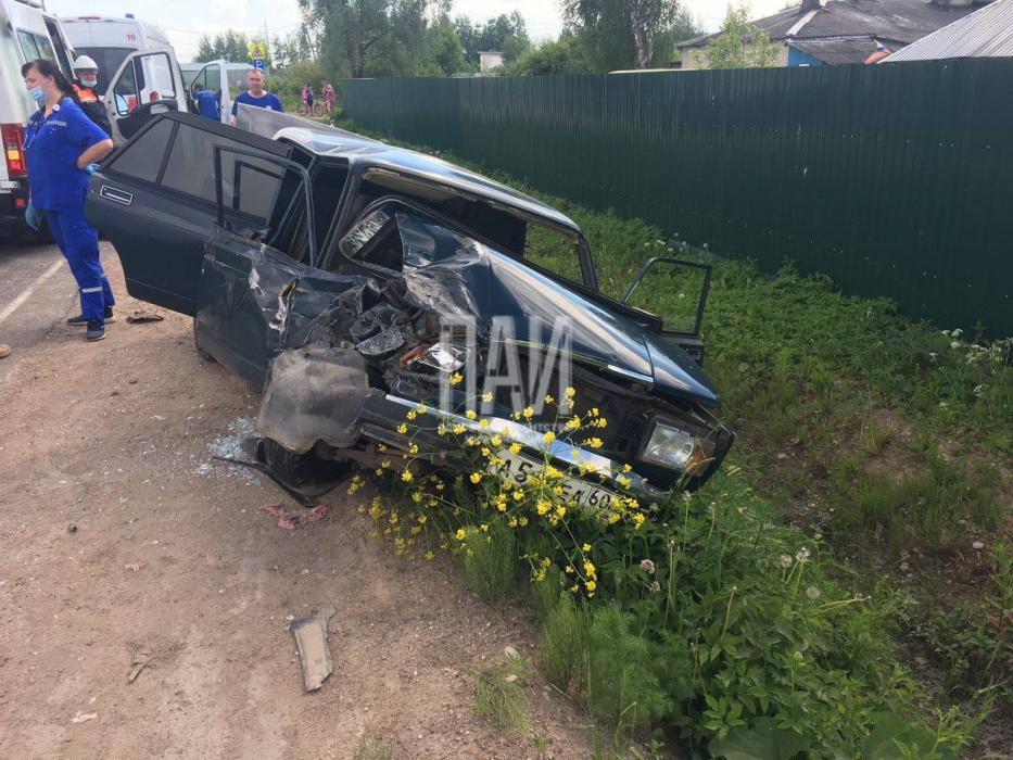 Один человек пострадал при ДТП в Псковском районе 