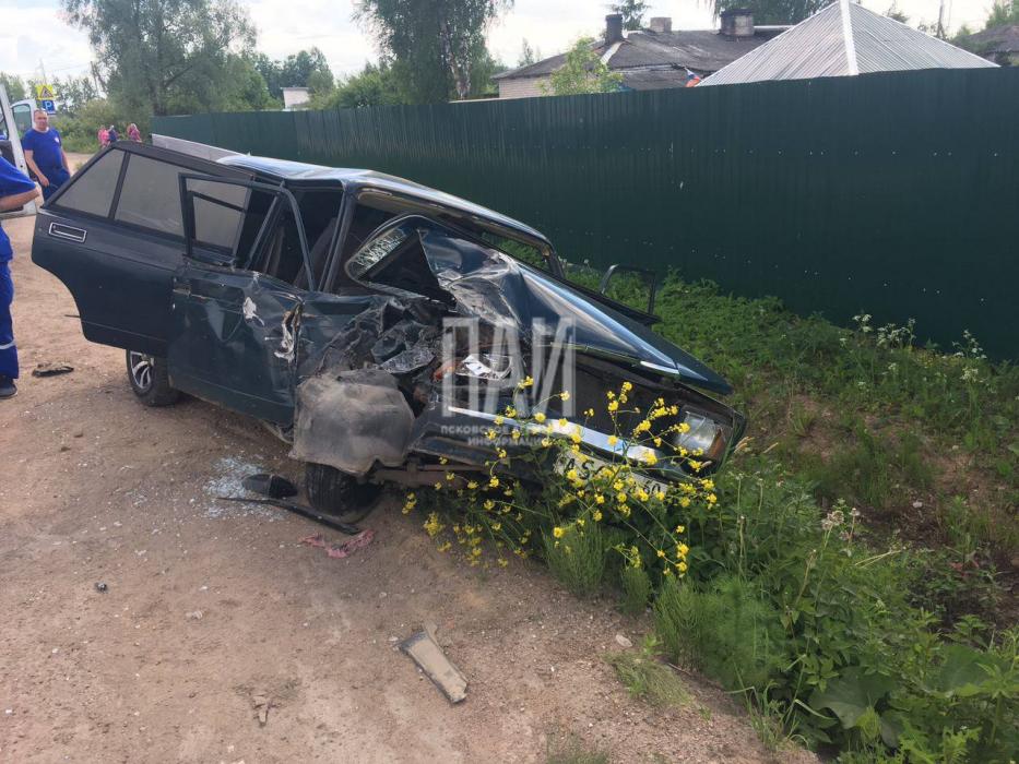 Один человек пострадал при ДТП в Псковском районе 