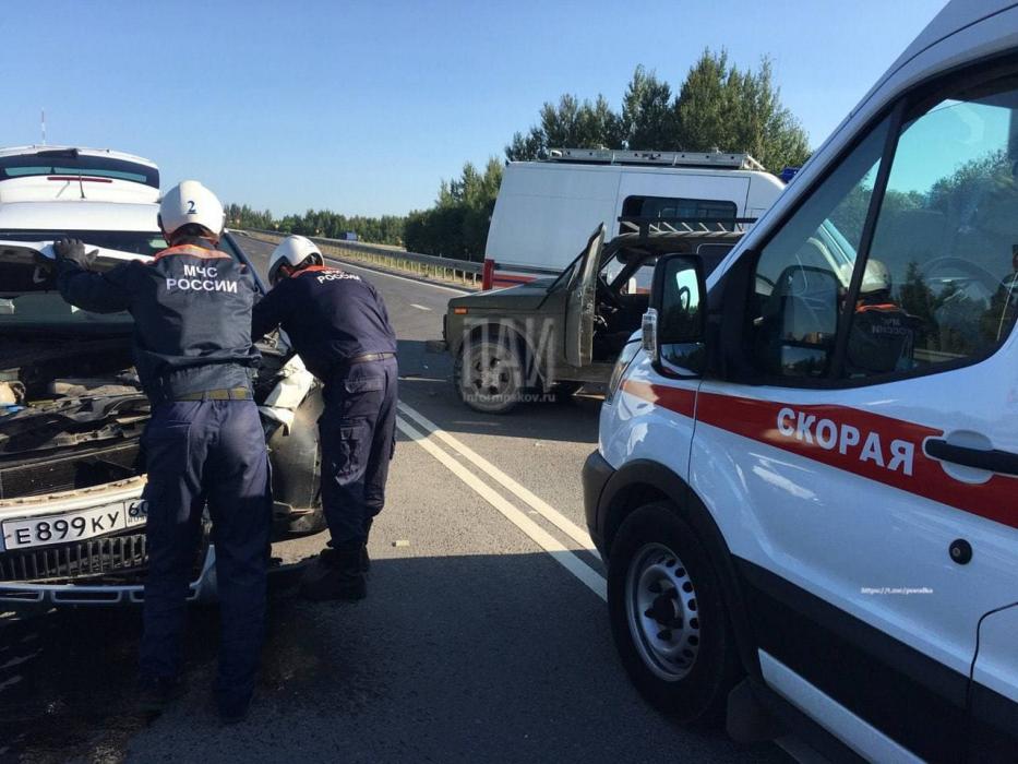ДТП с пострадавшим в Псковском районе