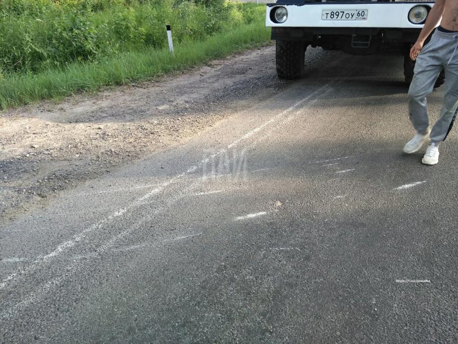 ДТП с участием мотоцикла в Невельском районе 