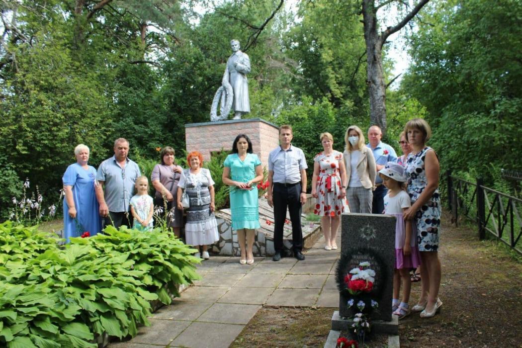 Красногородский район отмечает 77-ю годовщину освобождения от немецко-фашистcких захватчиков