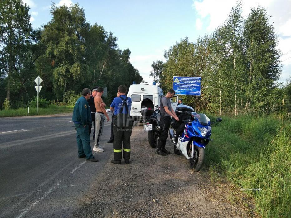 ДТП с участием мотоцикла в Невельском районе 