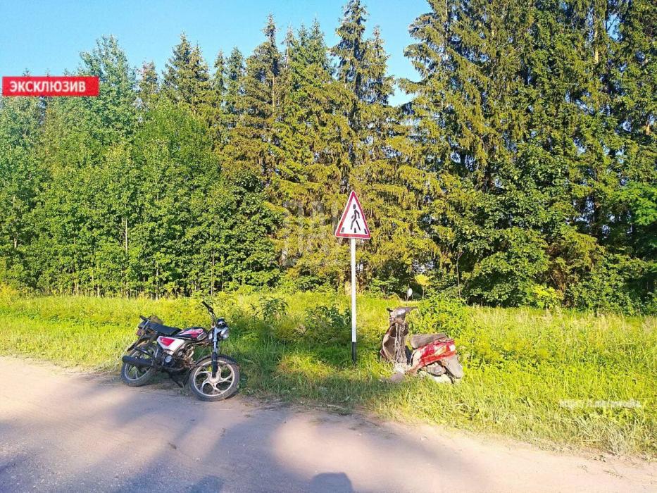 Фото с места происшествия: авария из-за лопнувшего буксировочного троса