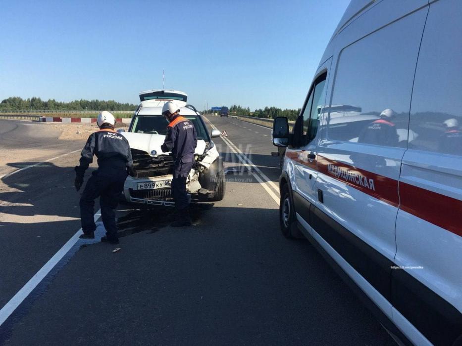 ДТП с пострадавшим в Псковском районе