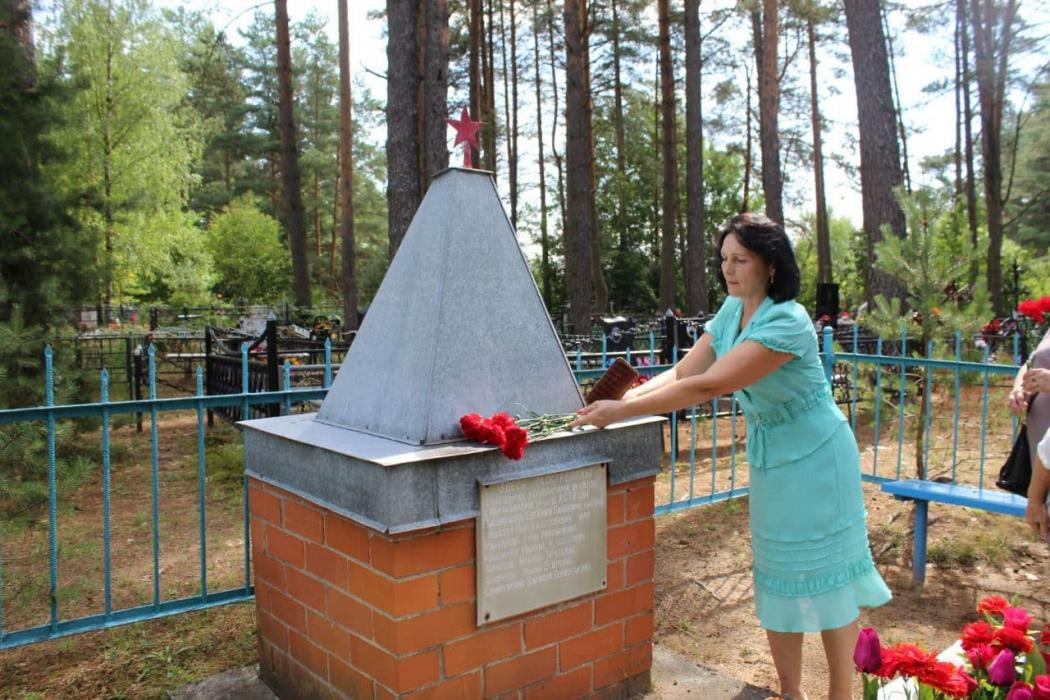 Красногородский район отмечает 77-ю годовщину освобождения от немецко-фашистcких захватчиков