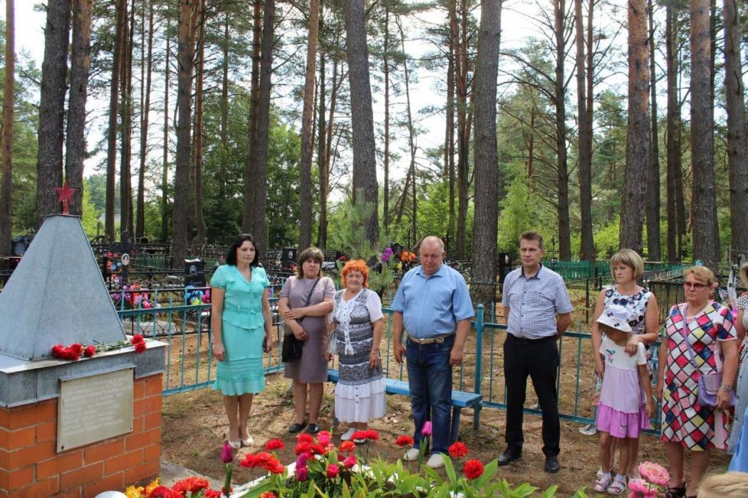 Красногородский район отмечает 77-ю годовщину освобождения от немецко-фашистcких захватчиков