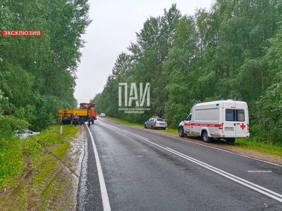 ДТП с пострадавшим в Струго-Красненском районе