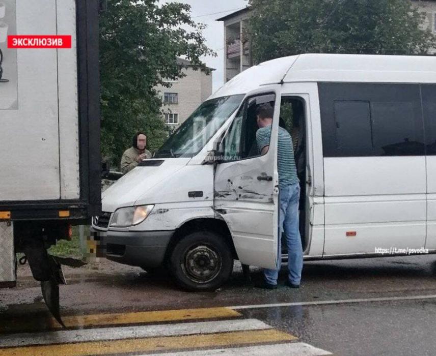 Тройное ДТП в Порховском районе
