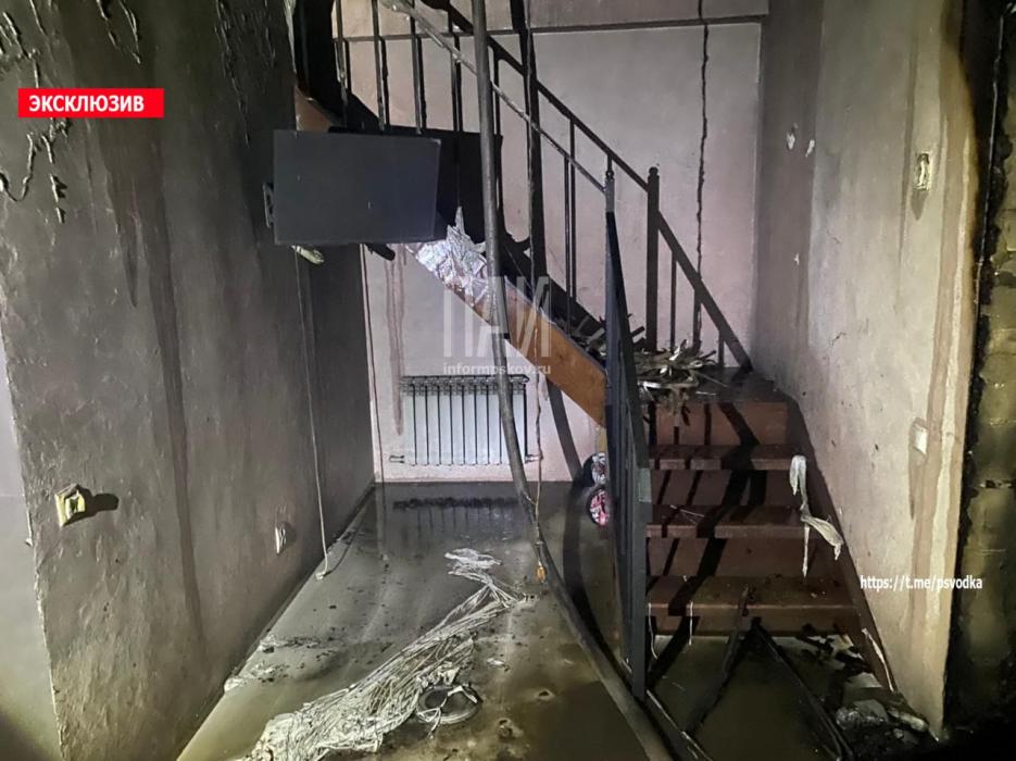 Жилой дом сгорел в Великих Луках