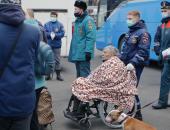 Фоторепортаж: В Псков прибыли более 400 беженцев с Украины