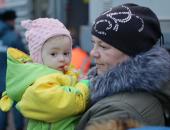 Фоторепортаж: В Псков прибыли более 400 беженцев с Украины