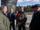 Фоторепортаж: Михаил Ведерников с рабочей поездкой посетил Невельский район