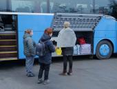 Фоторепортаж: В Псков прибыли более 400 беженцев с Украины