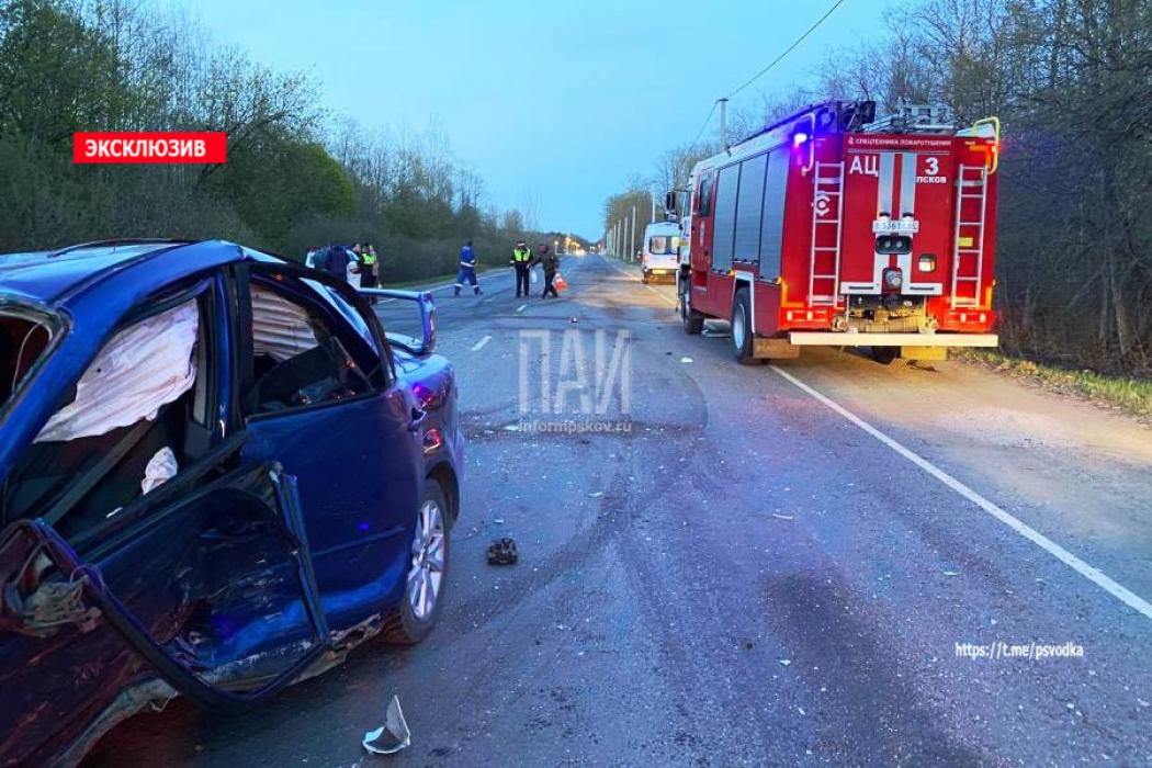 Пять человек пострадали в ДТП в Любятово