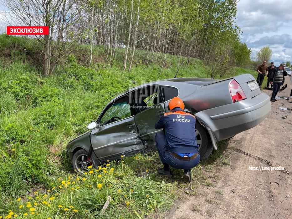 Один человек пострадал в ДТП в Великолукском районе