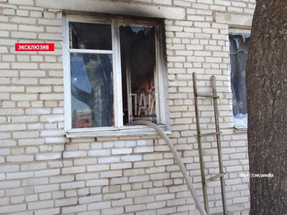 Взрыв газового баллона произошел в Порховском районе