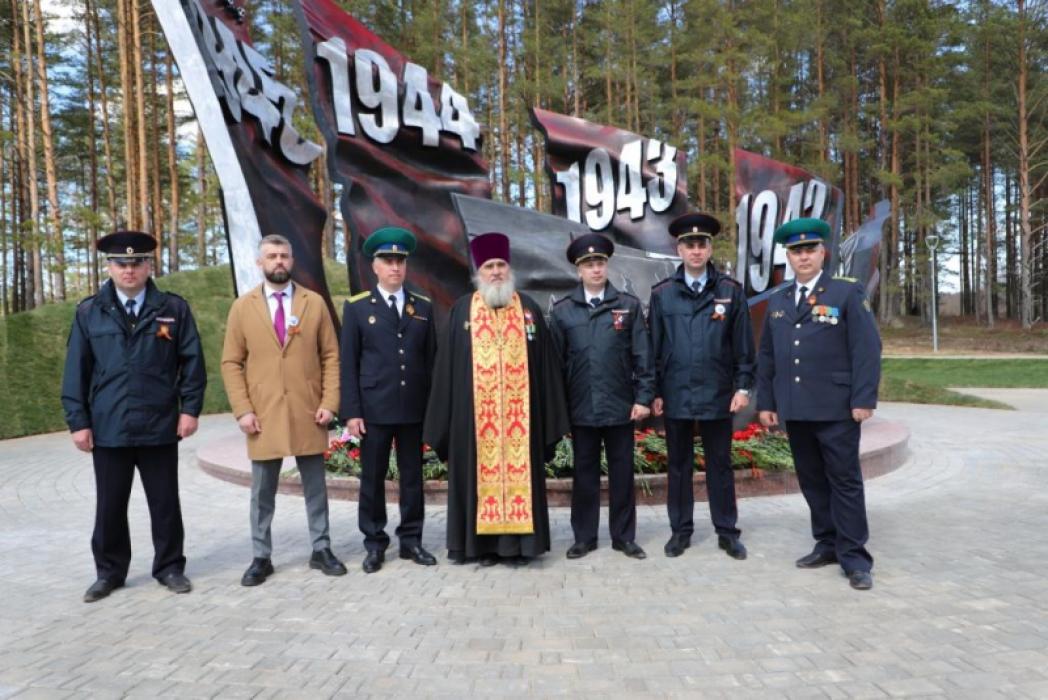 Открытие памятника «Зарождение знамени Победы» в Себежском районе