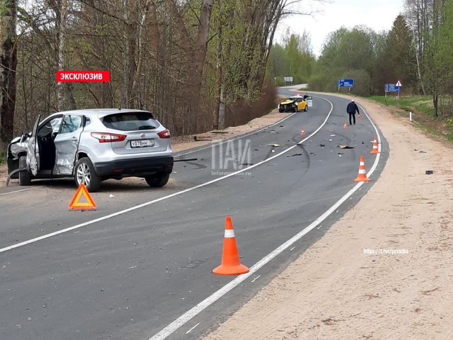 Женщина пострадала в результате ДТП в Пушкиногорском районе