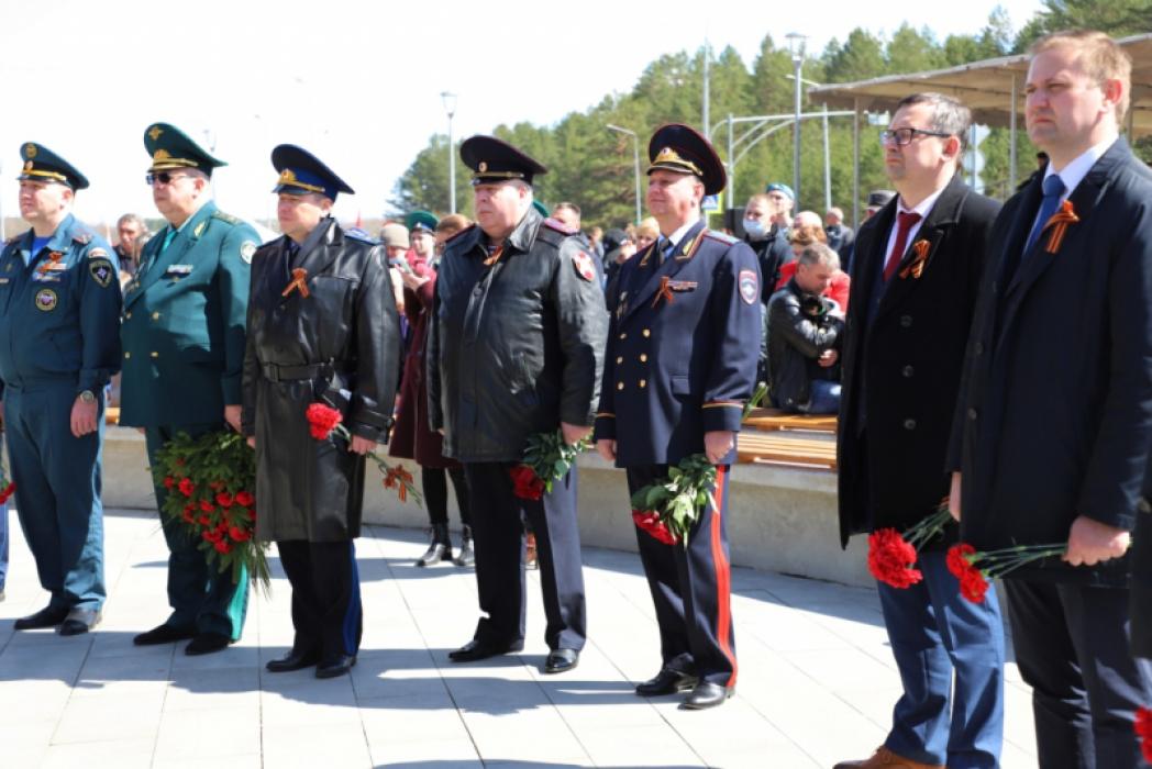 Открытие памятника «Зарождение знамени Победы» в Себежском районе