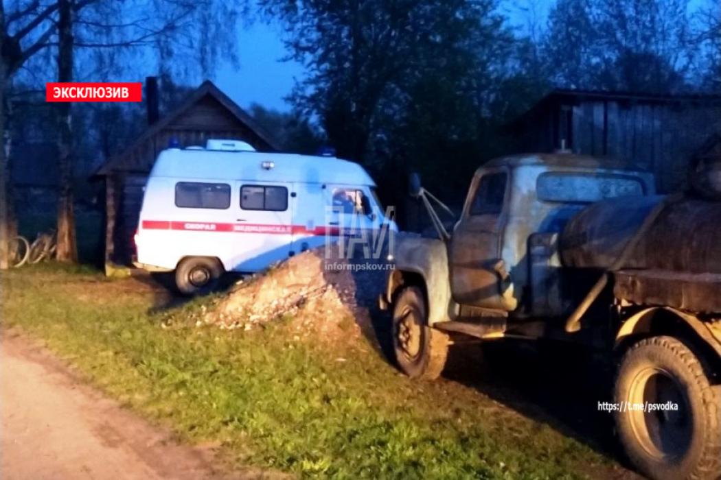В деревне Верхний мост при пожаре погиб мужчина