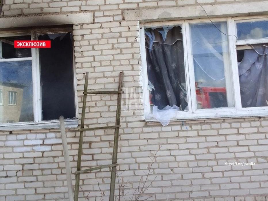 Взрыв газового баллона произошел в Порховском районе