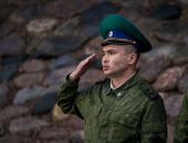 Фоторепортаж: Торжественная церемония развода пограничных нарядов