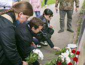 Фоторепортаж: Акция в защиту мемориала воинам-освободителям в Риге