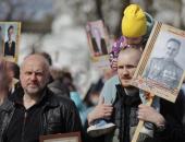 ФОТОРЕПОРТАЖ: «Бессмертный полк» на марше в Пскове
