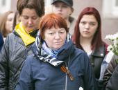 Фоторепортаж: Акция в защиту мемориала воинам-освободителям в Риге