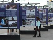 ФОТОРЕПОРТАЖ. Выставка «НАТО. Хроника жестокости» открылась в Пскове